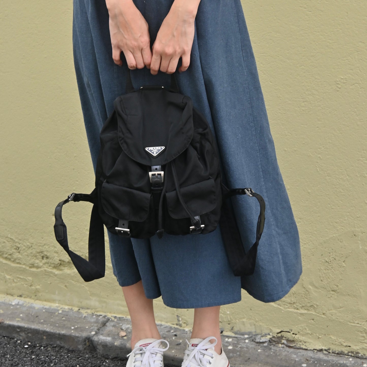 Prada Tessuto Nylon Backpack Small