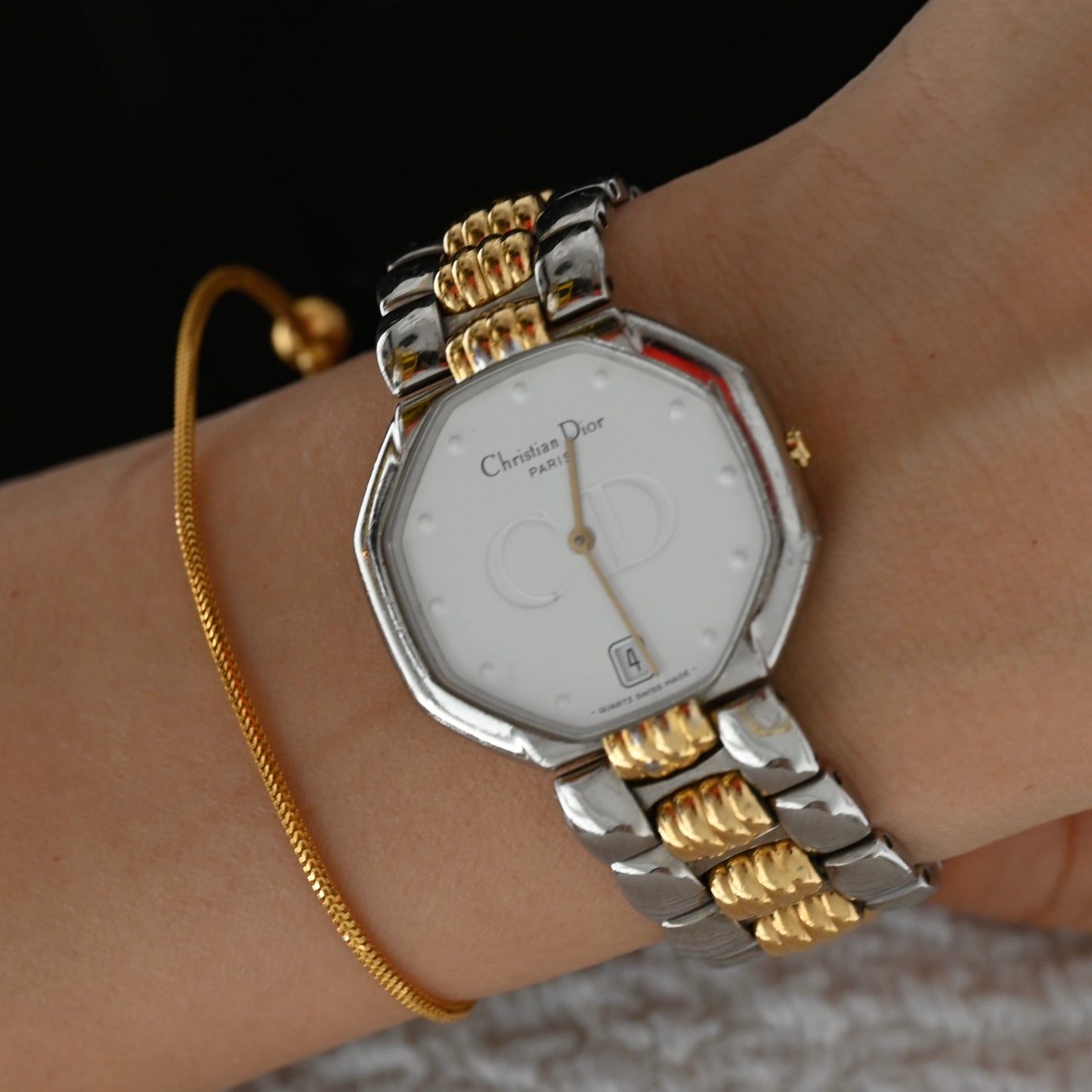 Christian Dior Octagon Watch D45-204