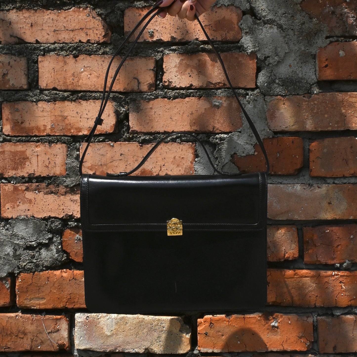Loewe Anagram Document Bag