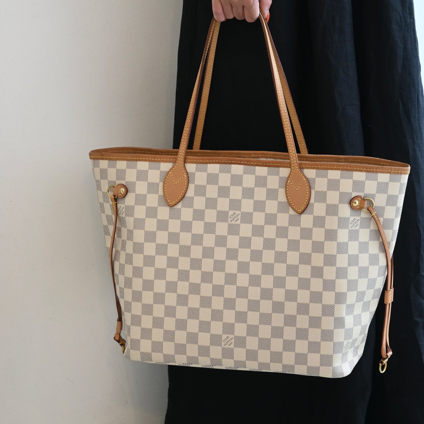 Louis Vuitton Neverfull MM Damier Azur with NFC