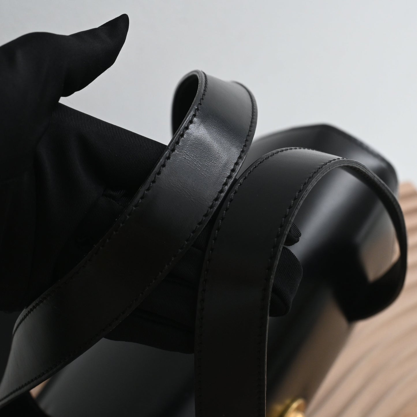 Celine Vintage Star Ball Calf Leather Handbag