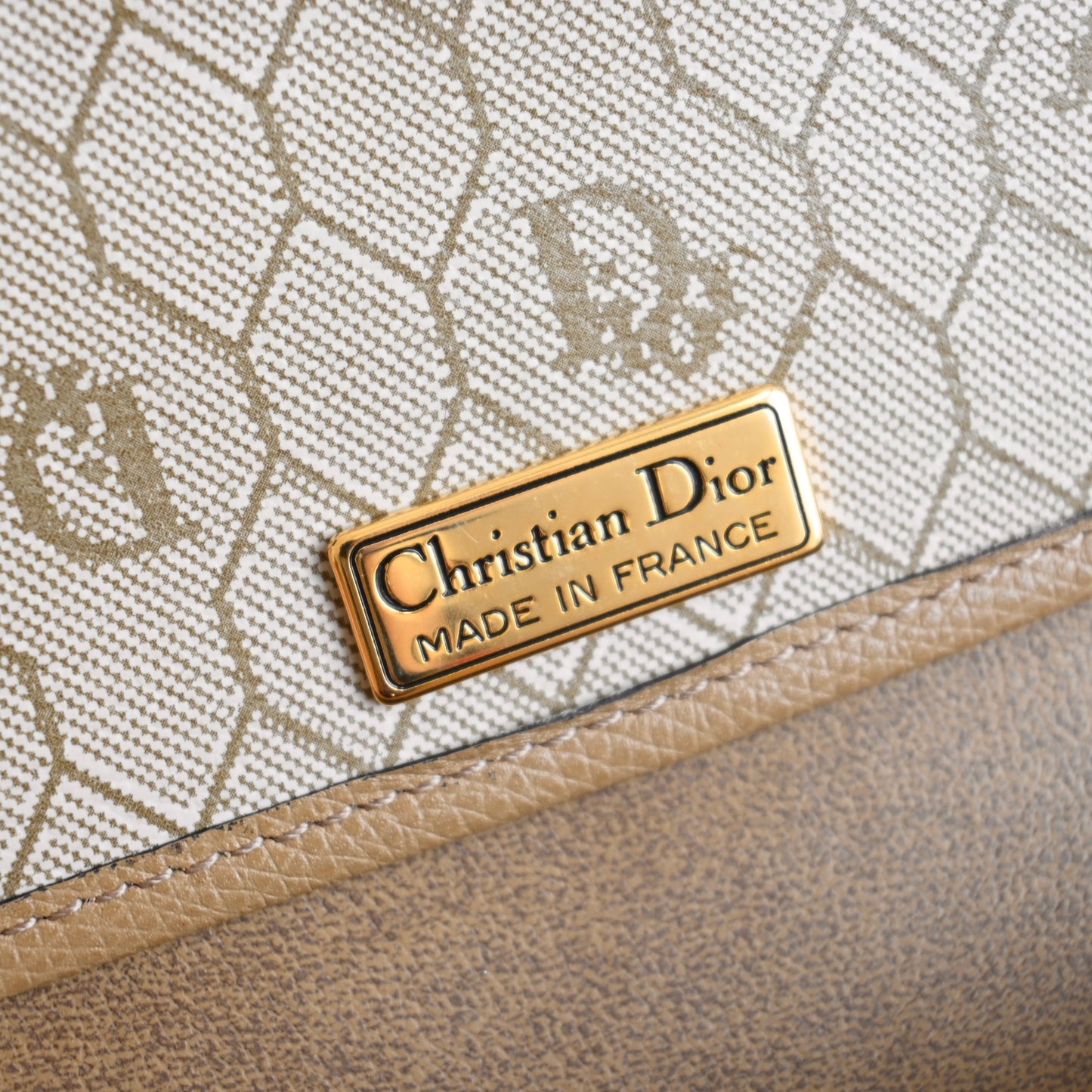 Dior CD Logo Chain Shoulder Bag