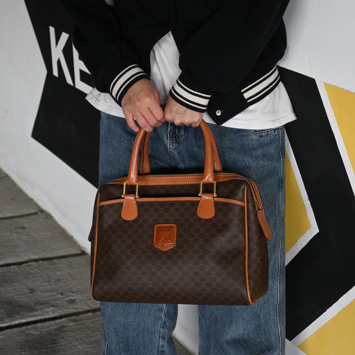 Celine Triomphe Macadam Boston 30