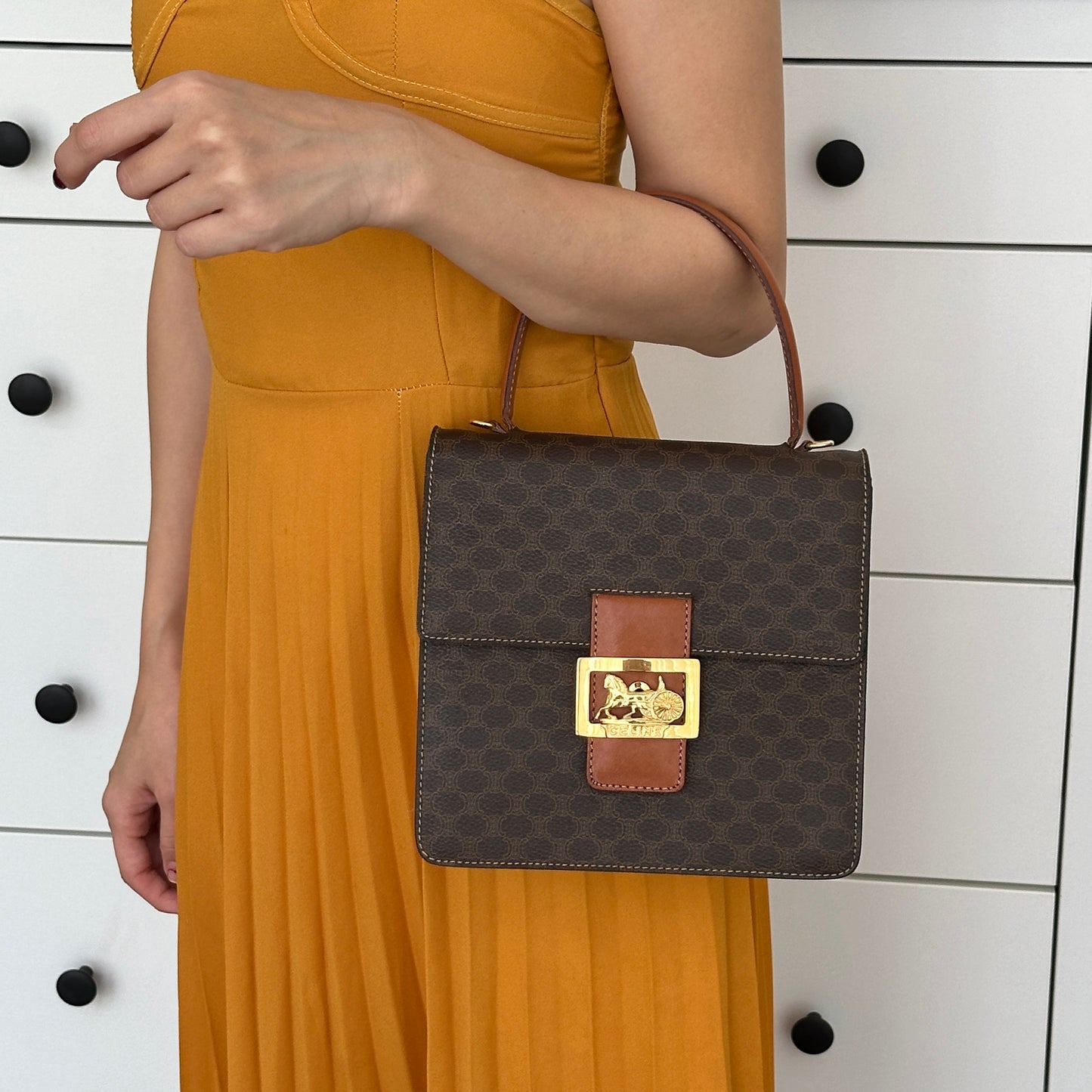 Celine Horse Carriage Mini Kelly Bag - Leluxe Vintage Sdn. Bhd.