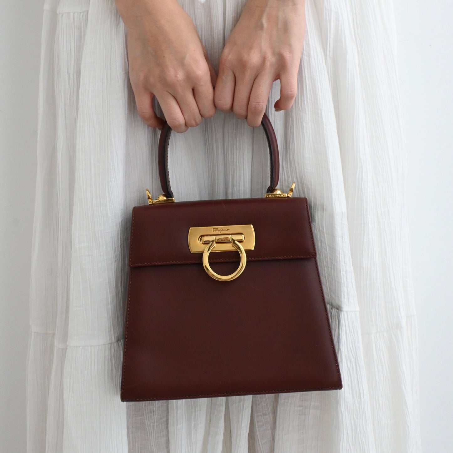 Salvatore Ferragamo Gancini Kelly