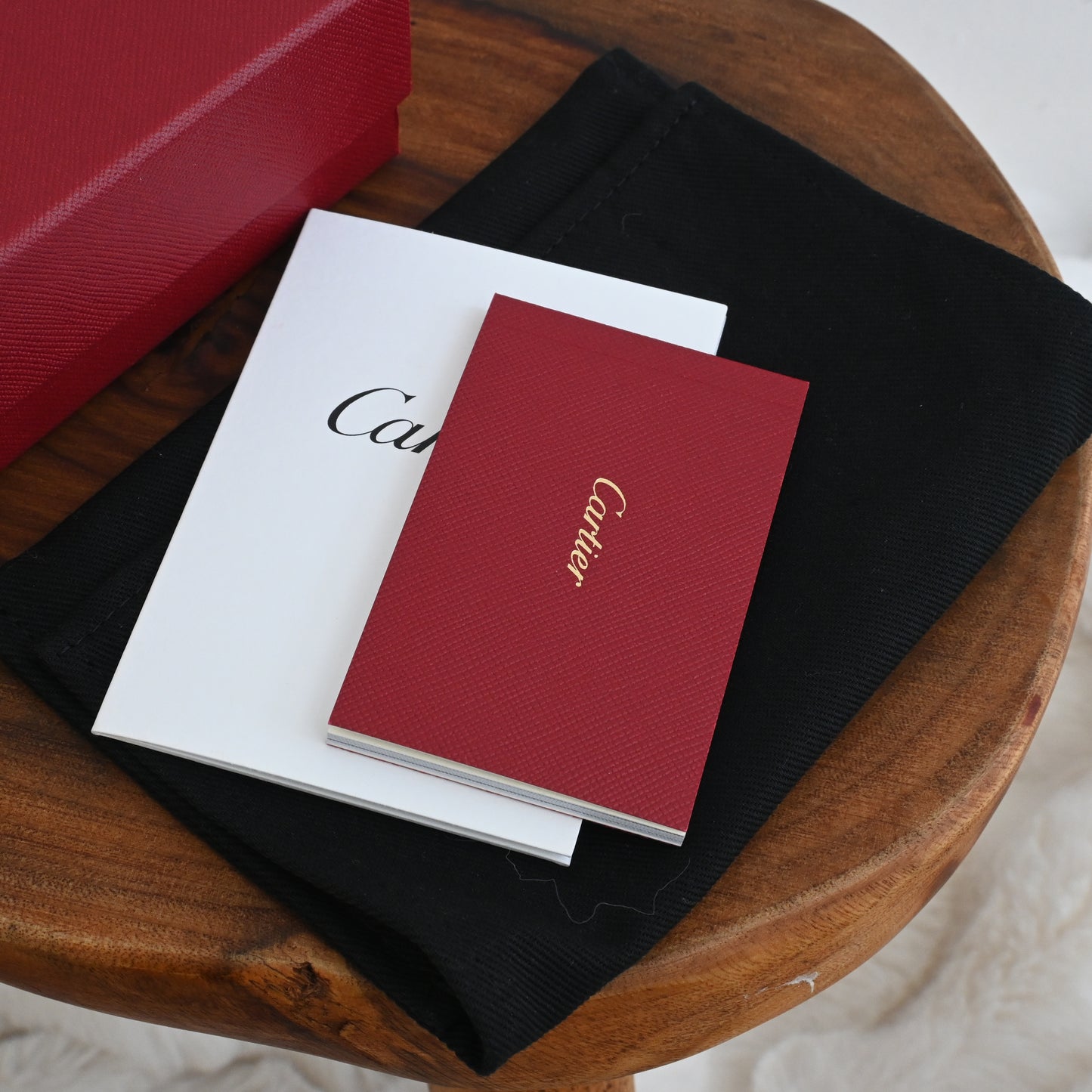 Must de Cartier Bifold Burgundy Wallet