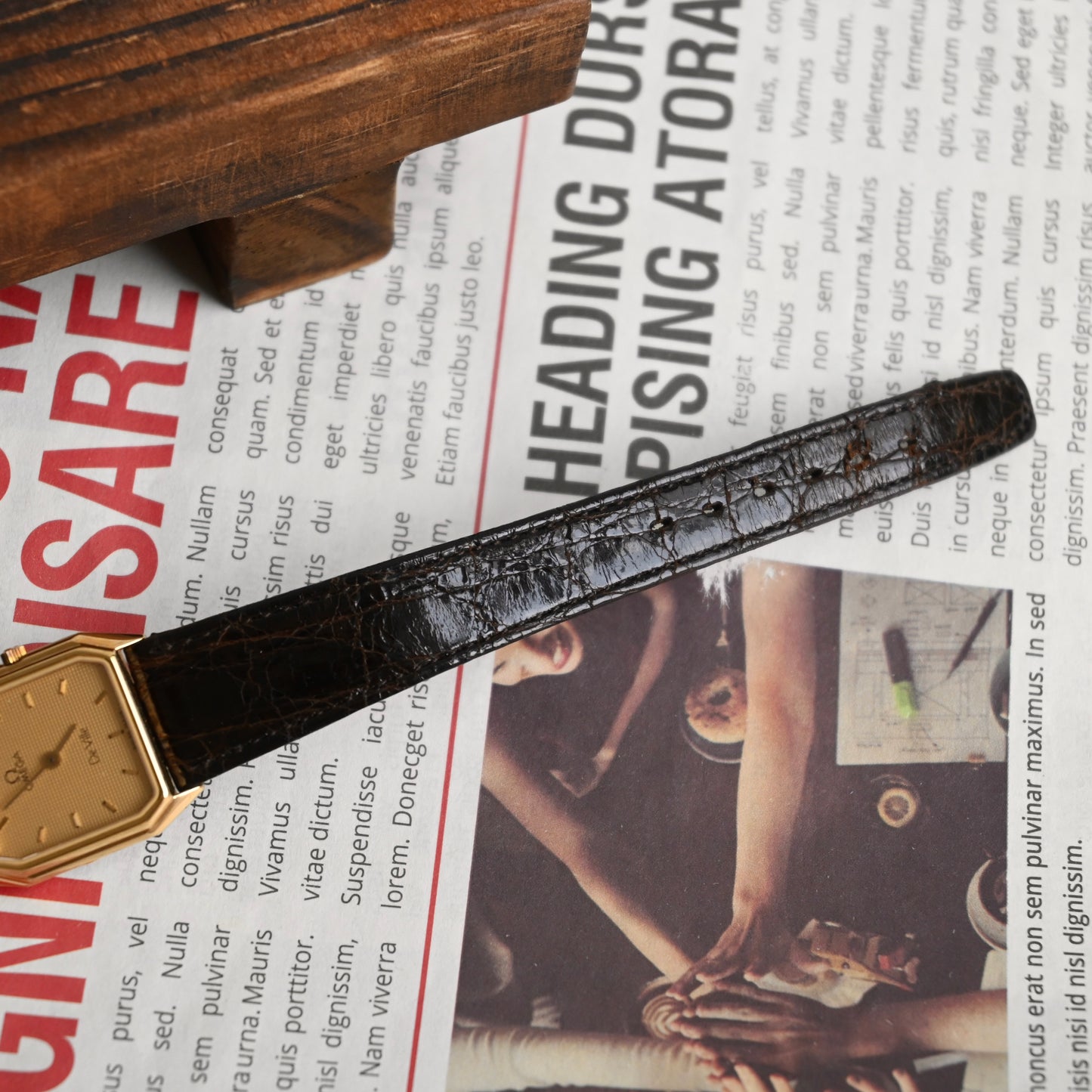 Omega De Ville Octagon Tank Cal.1450 Ref.5910272.1