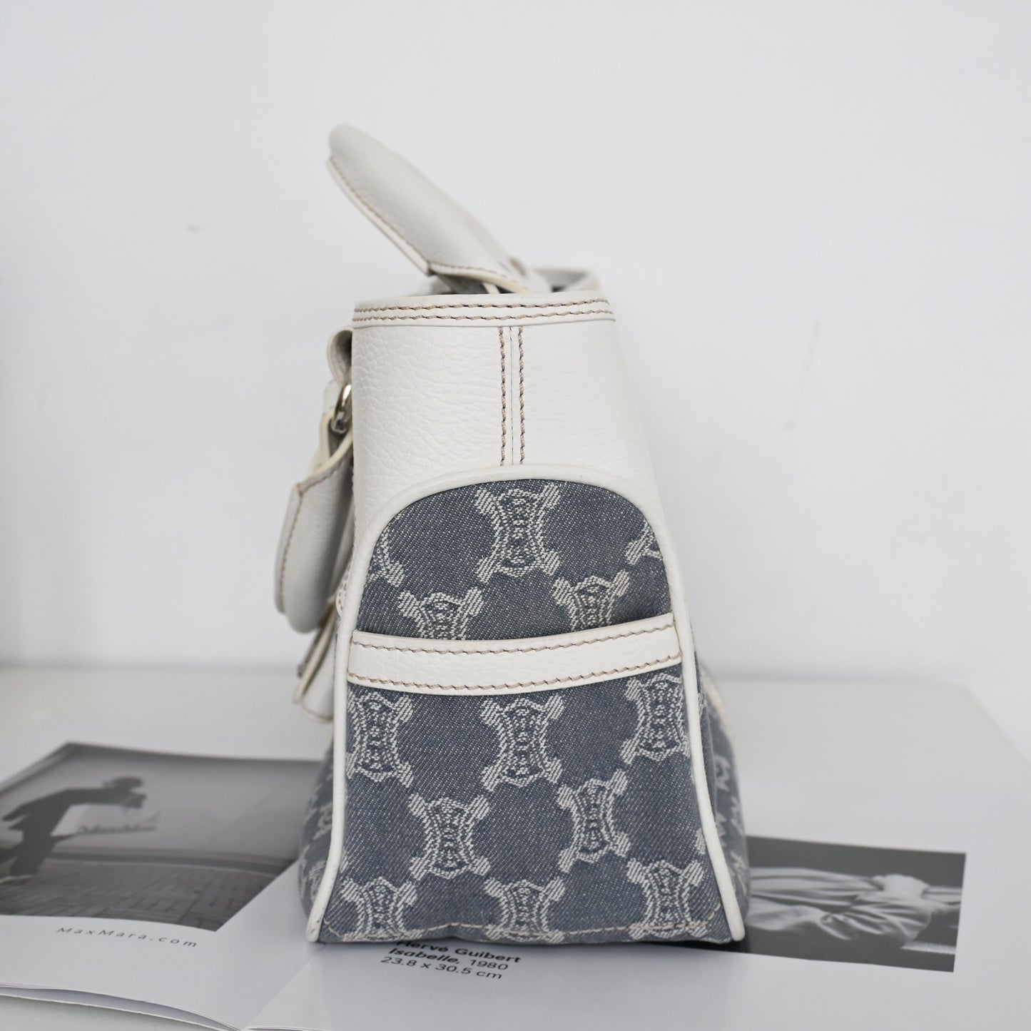 Celine Macadam Denim Boogie Tote