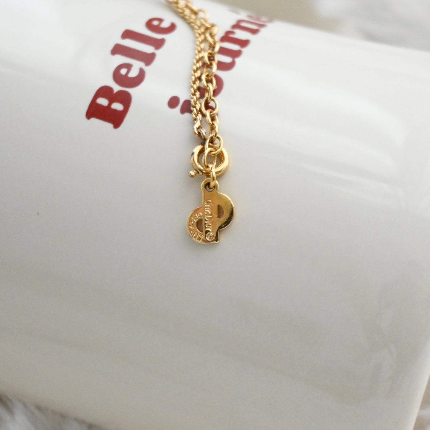 Christian Dior Vintage Octagon Necklace