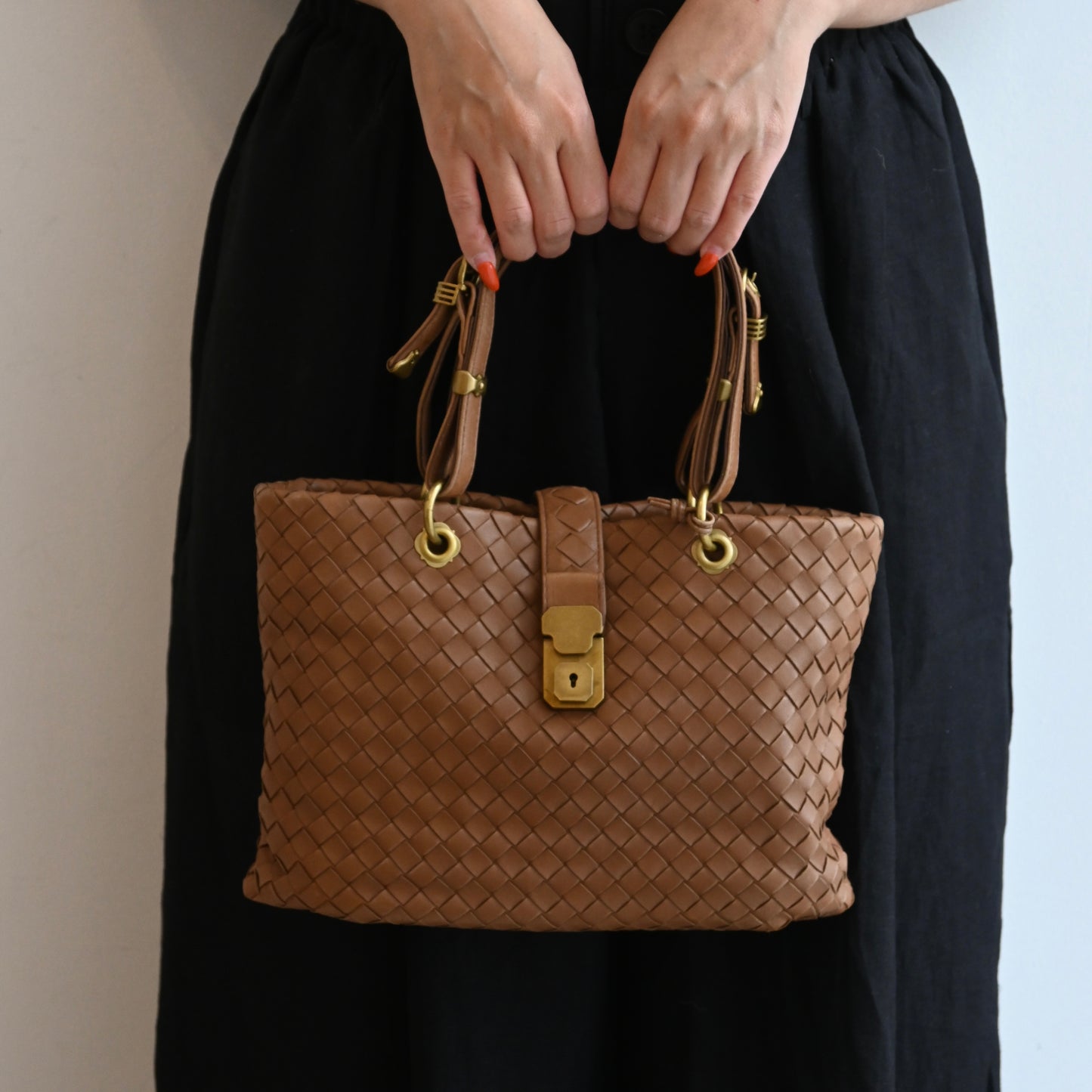 Bottega Veneta Intrecciato Mini Capri Tote