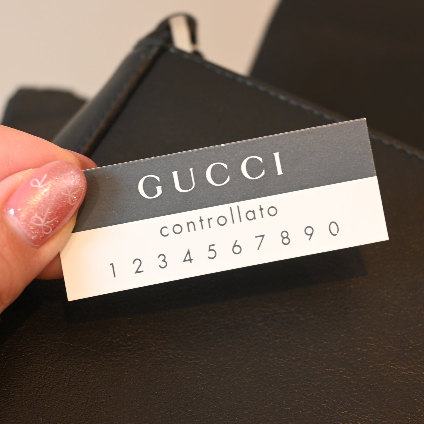 Gucci Leather Chain Shoulder Bag