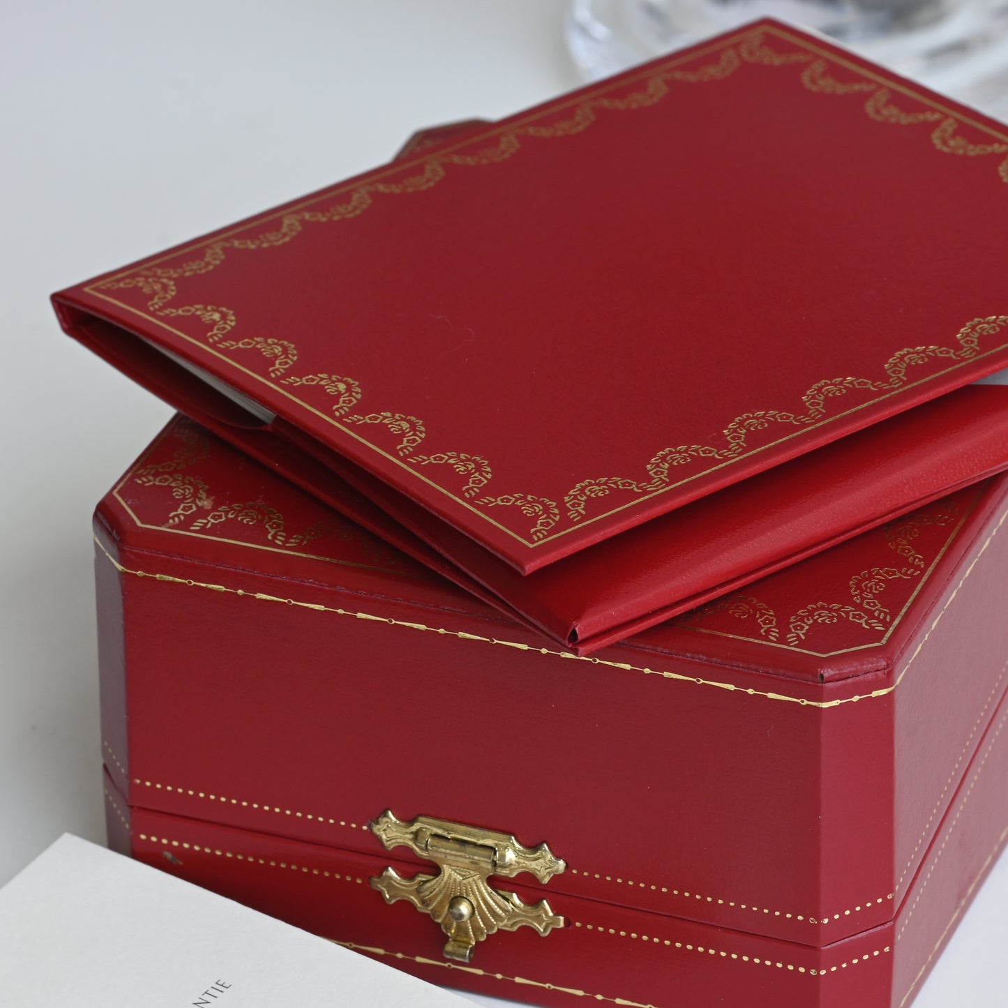 Cartier Colisee Travel Desk Alarm Clock 0562957