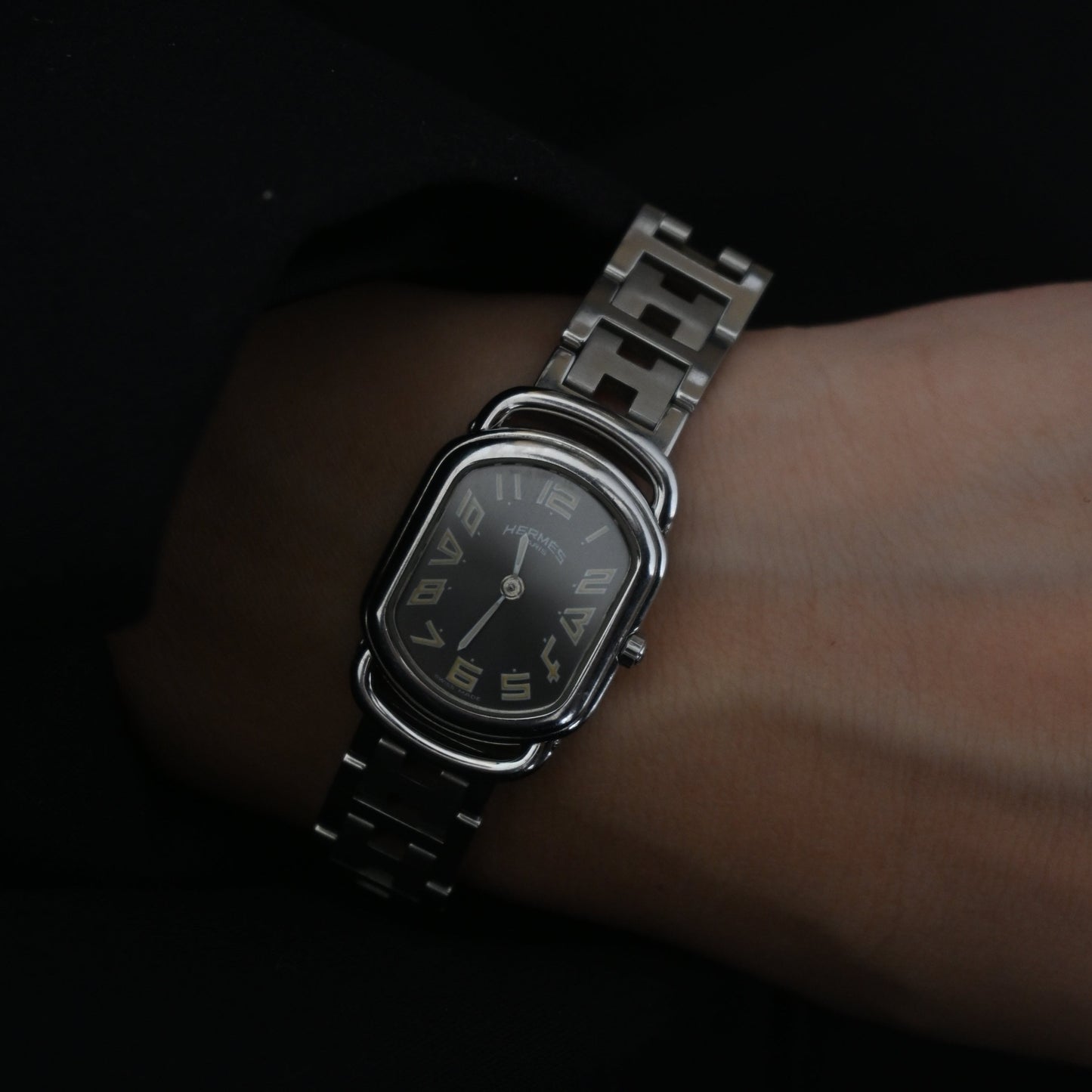 Hermès Rally Watch Gray Face ref. RA1.210