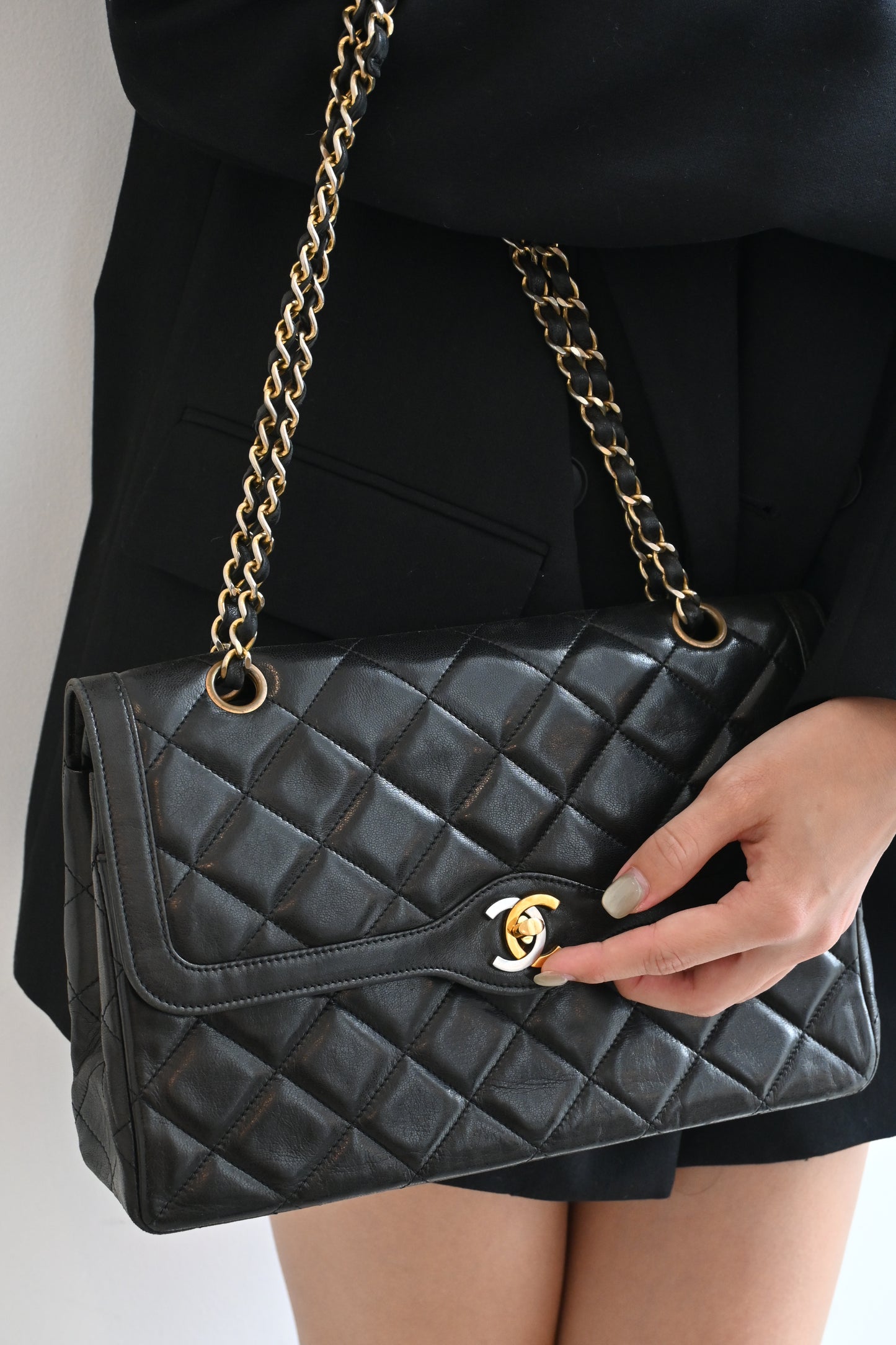 Chanel Double Flap Paris Edition - Leluxe Vintage Sdn. Bhd.