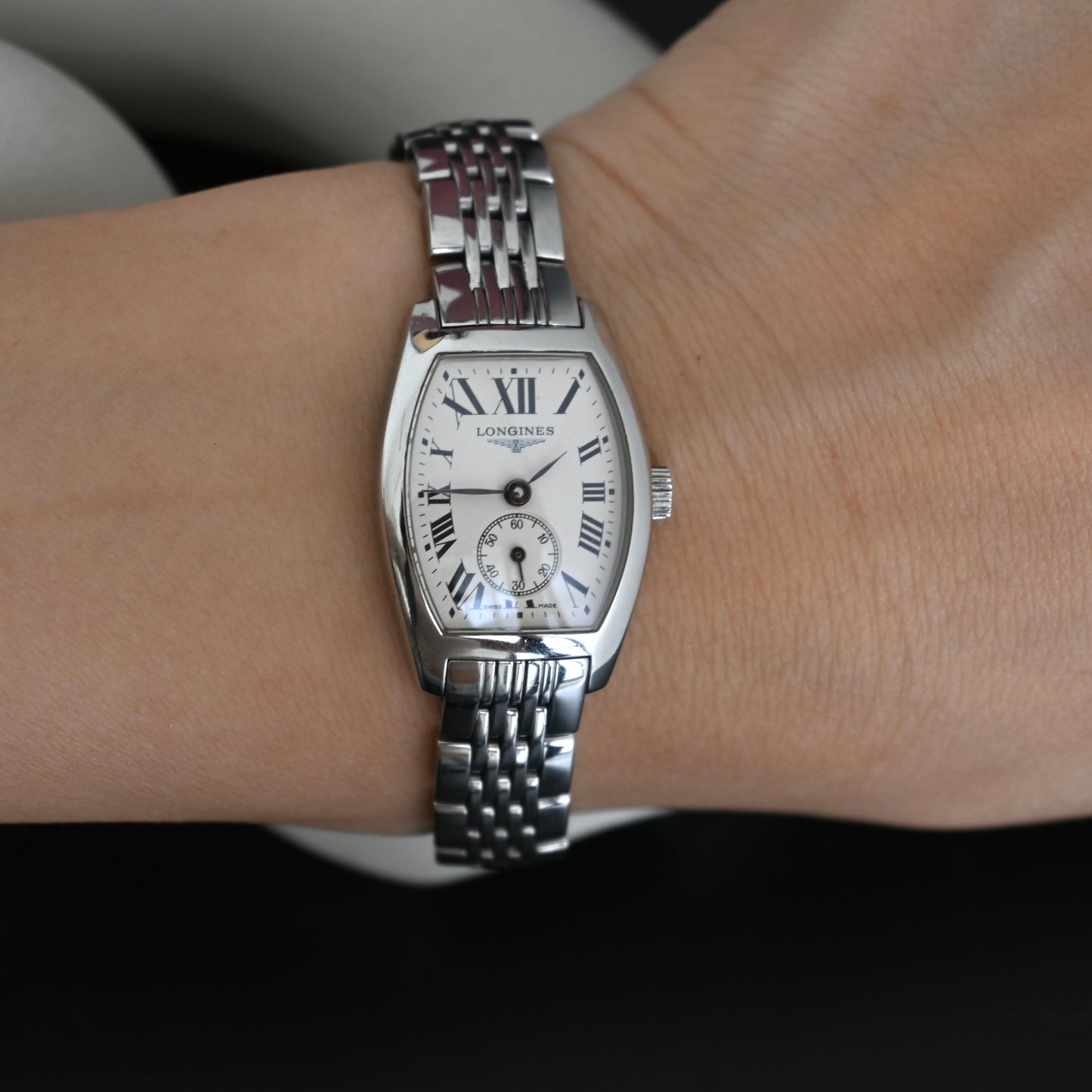Longines Evidenza Silver-Face ref. L2.175.4