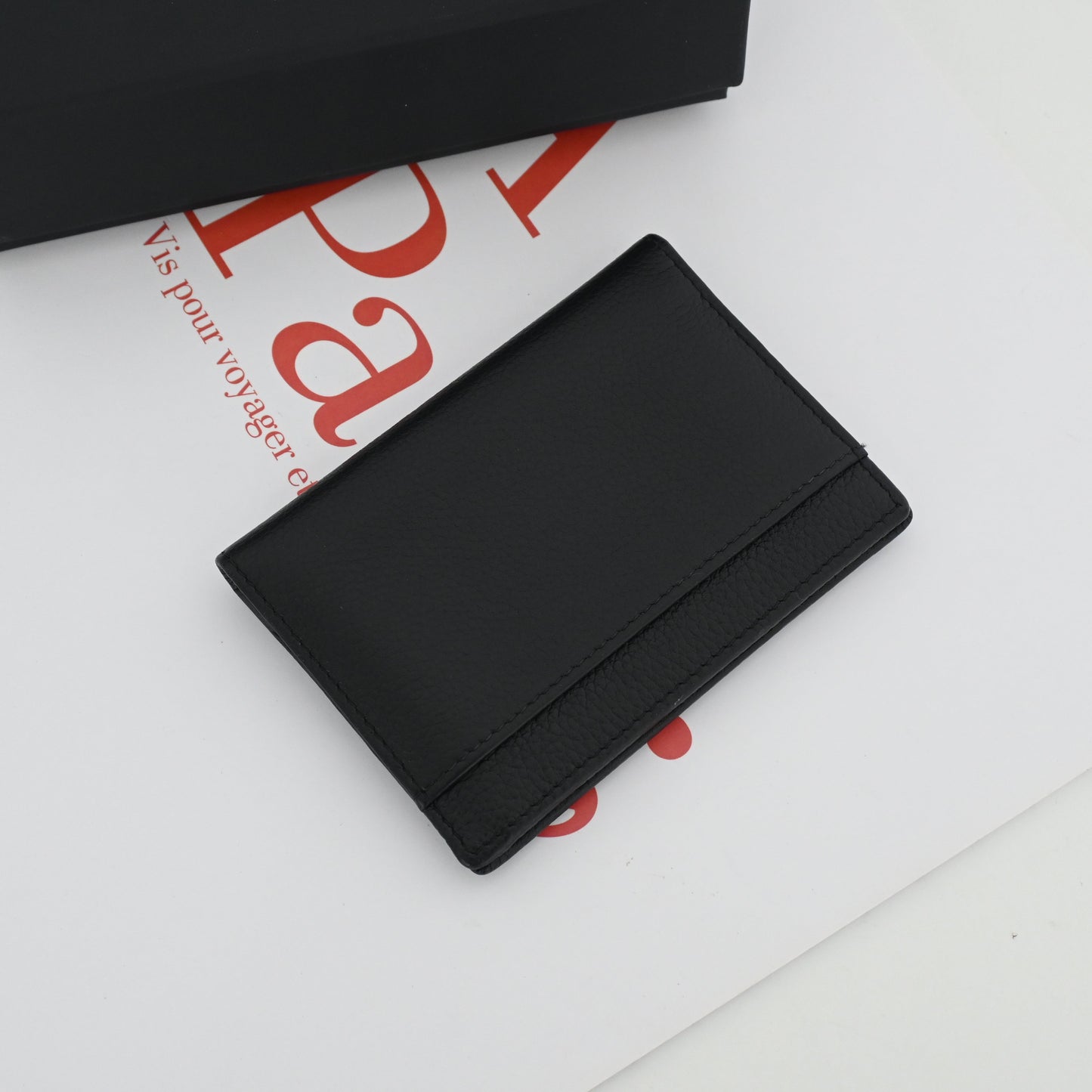 Chanel Coco Mark Leather Card Case