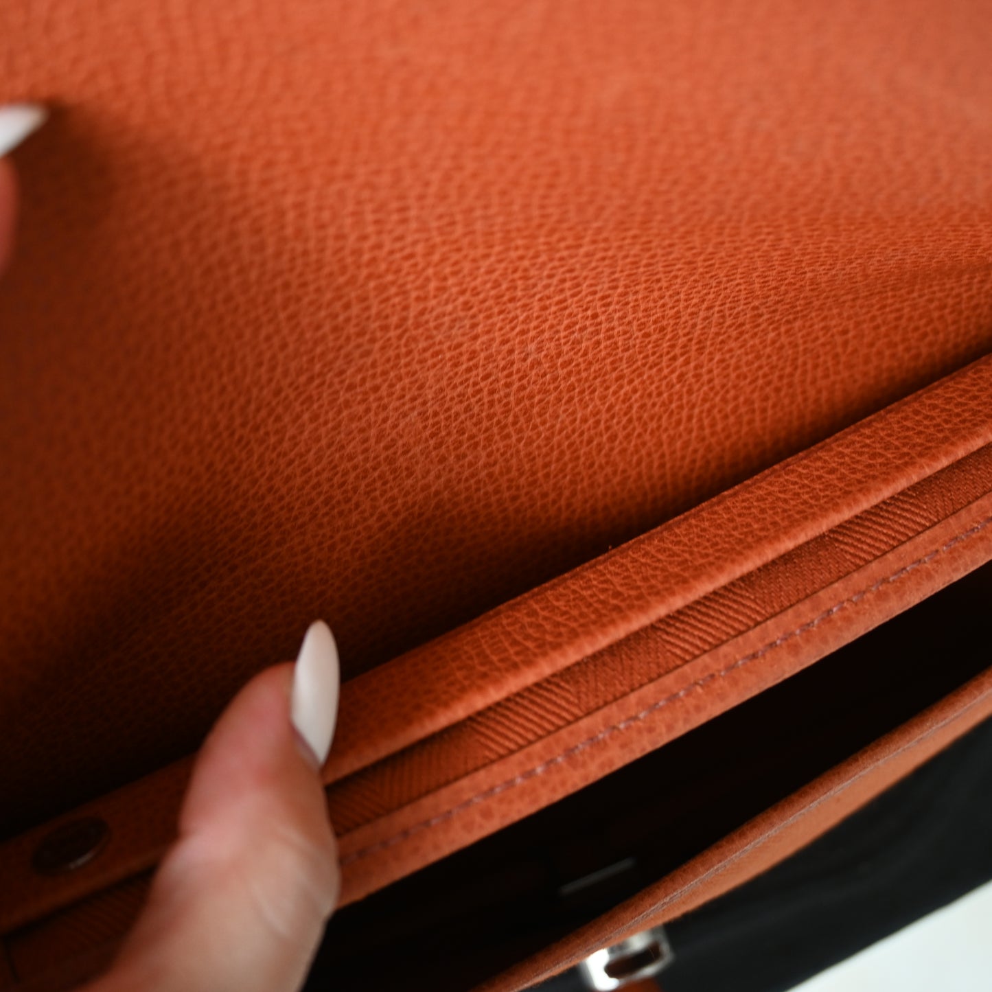 Hermes Colorado PM Vache Liege / Toile - Leluxe Vintage Sdn. Bhd.