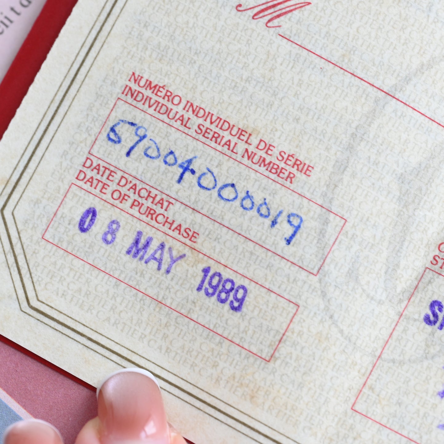 Cartier Must Vendome W590004