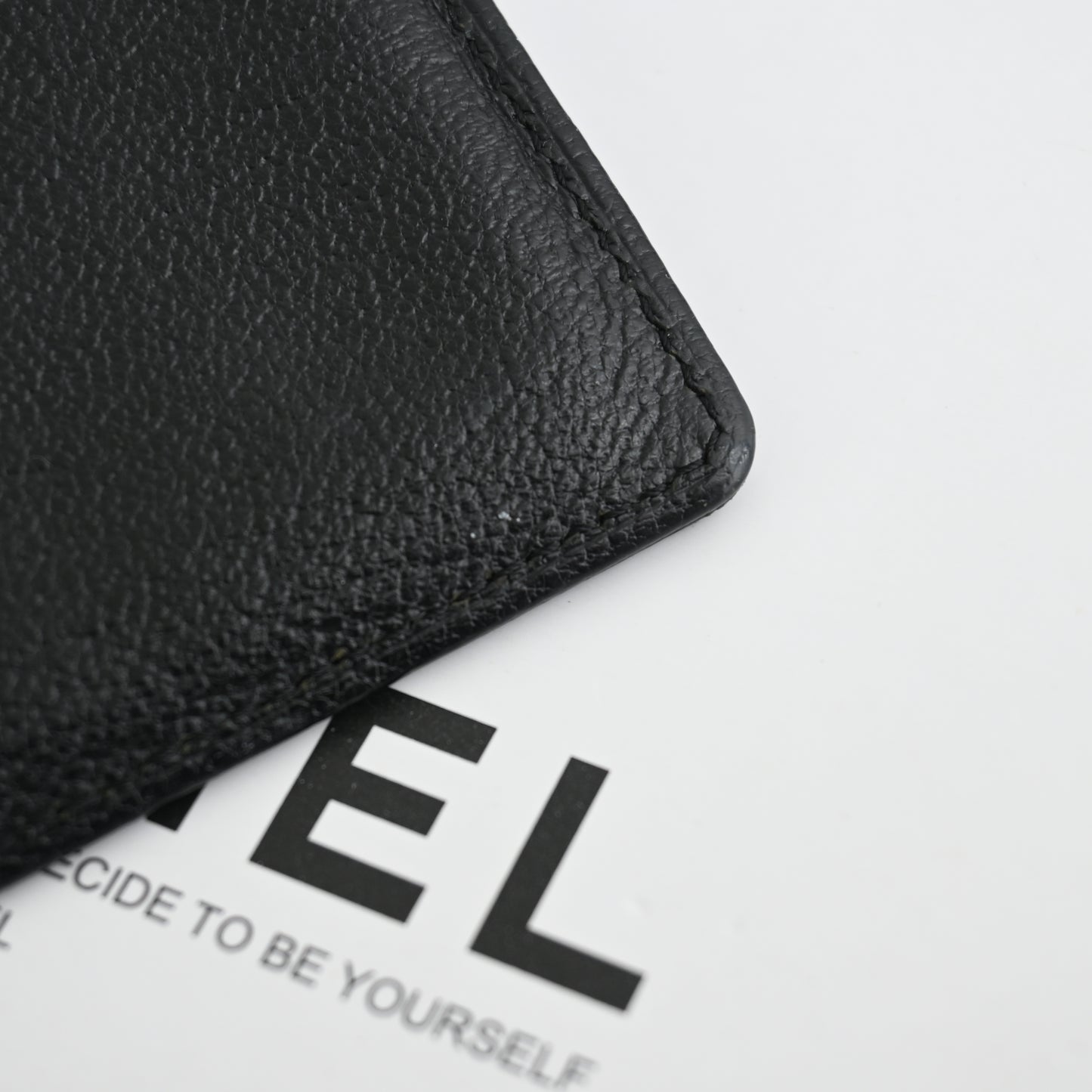 Chanel Coco Mark Leather Card Case