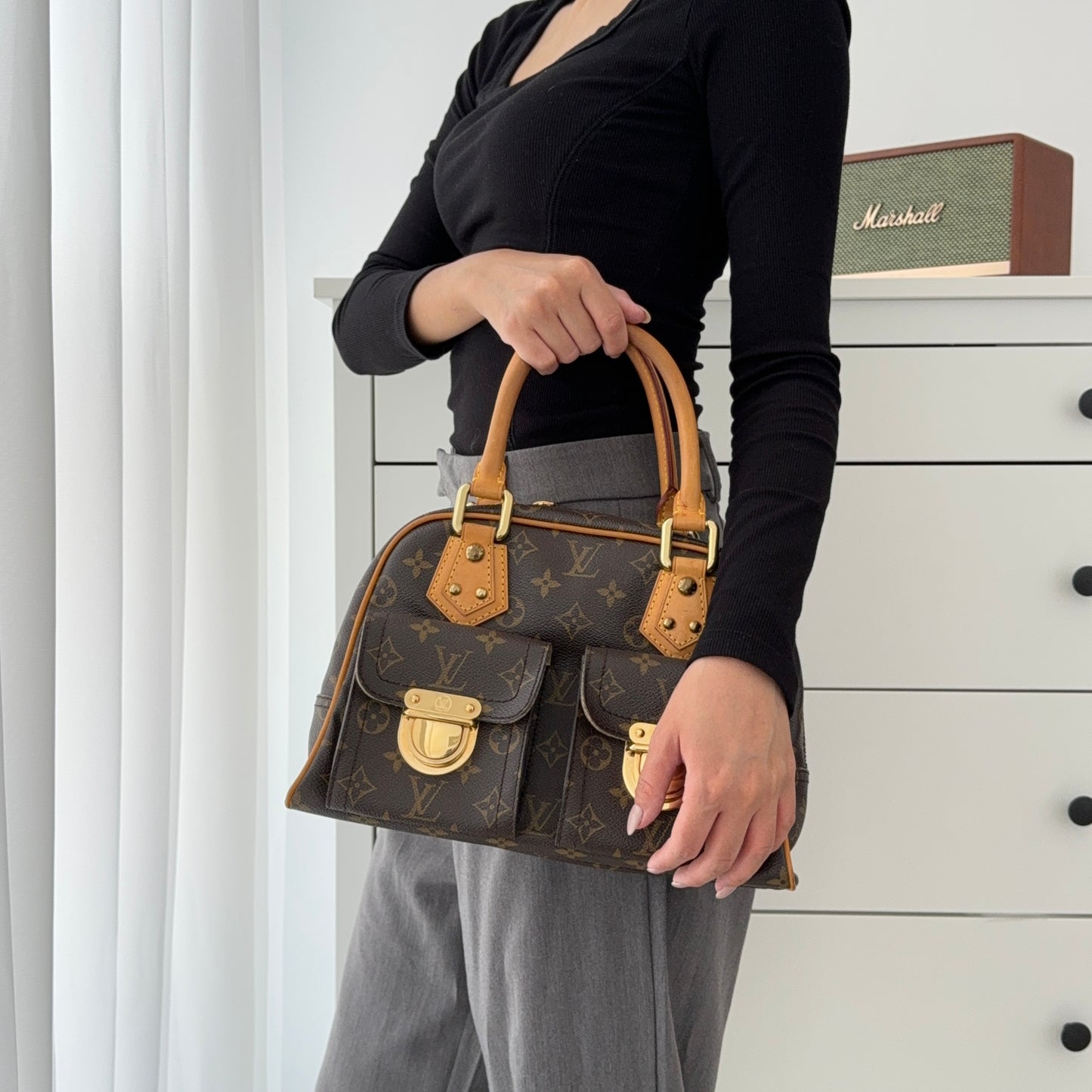 Louis Vuitton Manhattan PM - Leluxe Vintage Sdn. Bhd.