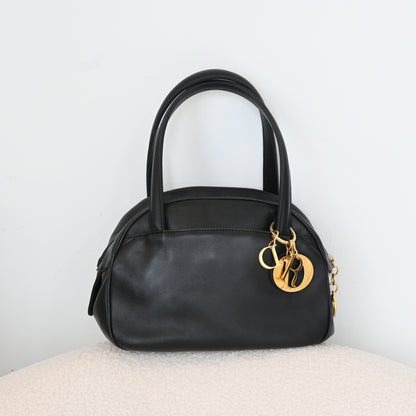 Christian Dior Bowling Bag with Dior Charm