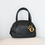 Christian Dior Bowling Bag with Dior Charm