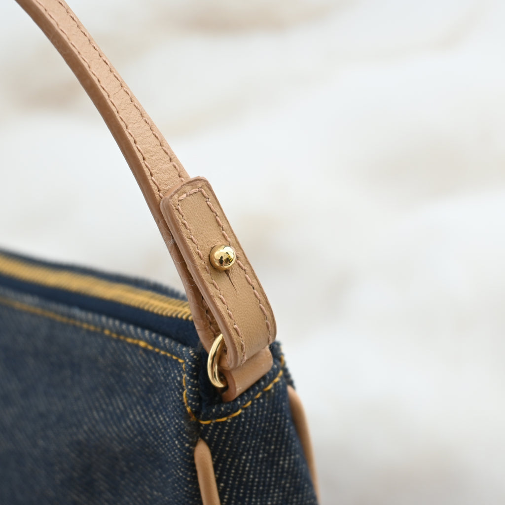 Dior Mini Saddle Denim Bag - Leluxe Vintage Sdn. Bhd.