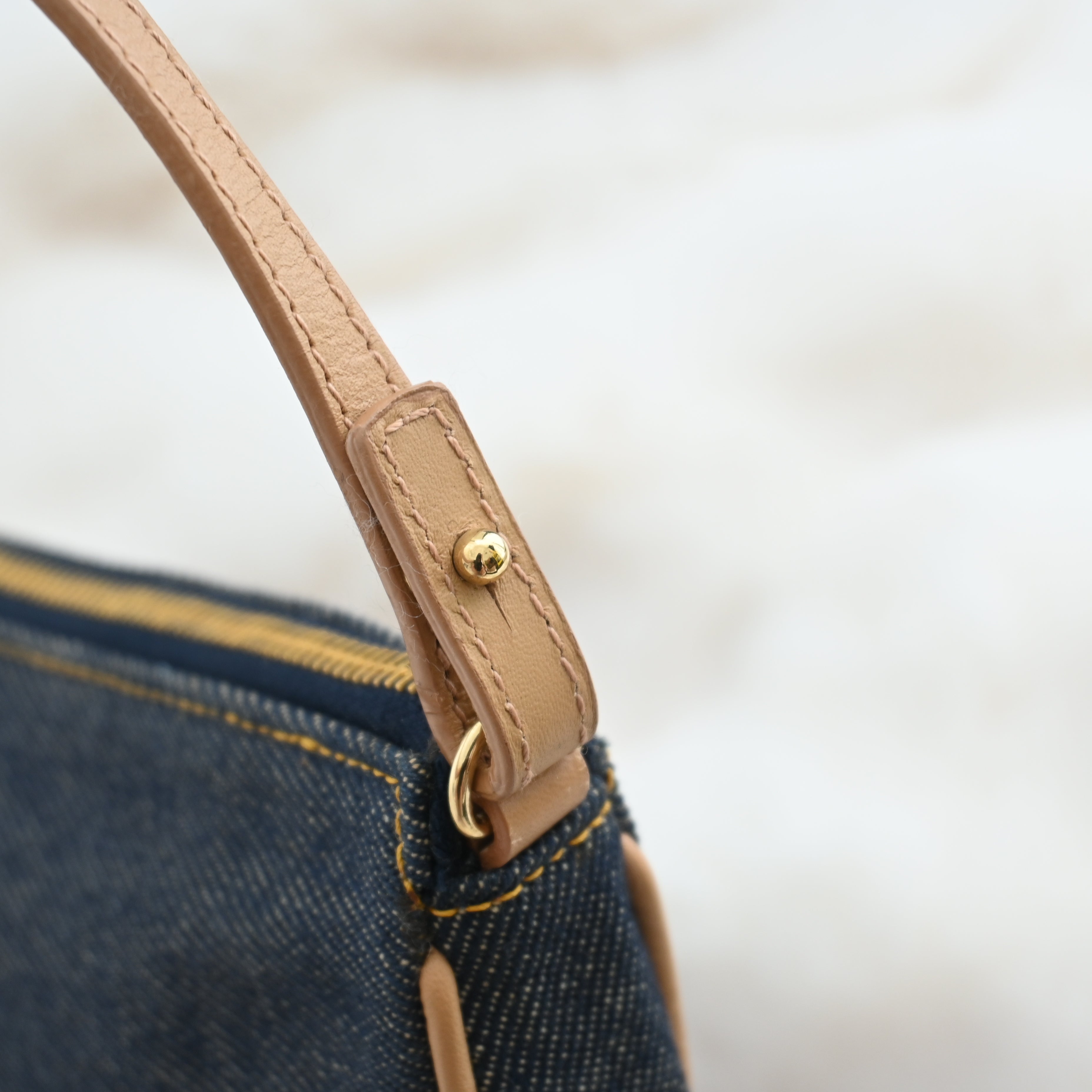Dior Mini Saddle Denim Bag - Leluxe Vintage Sdn. Bhd.