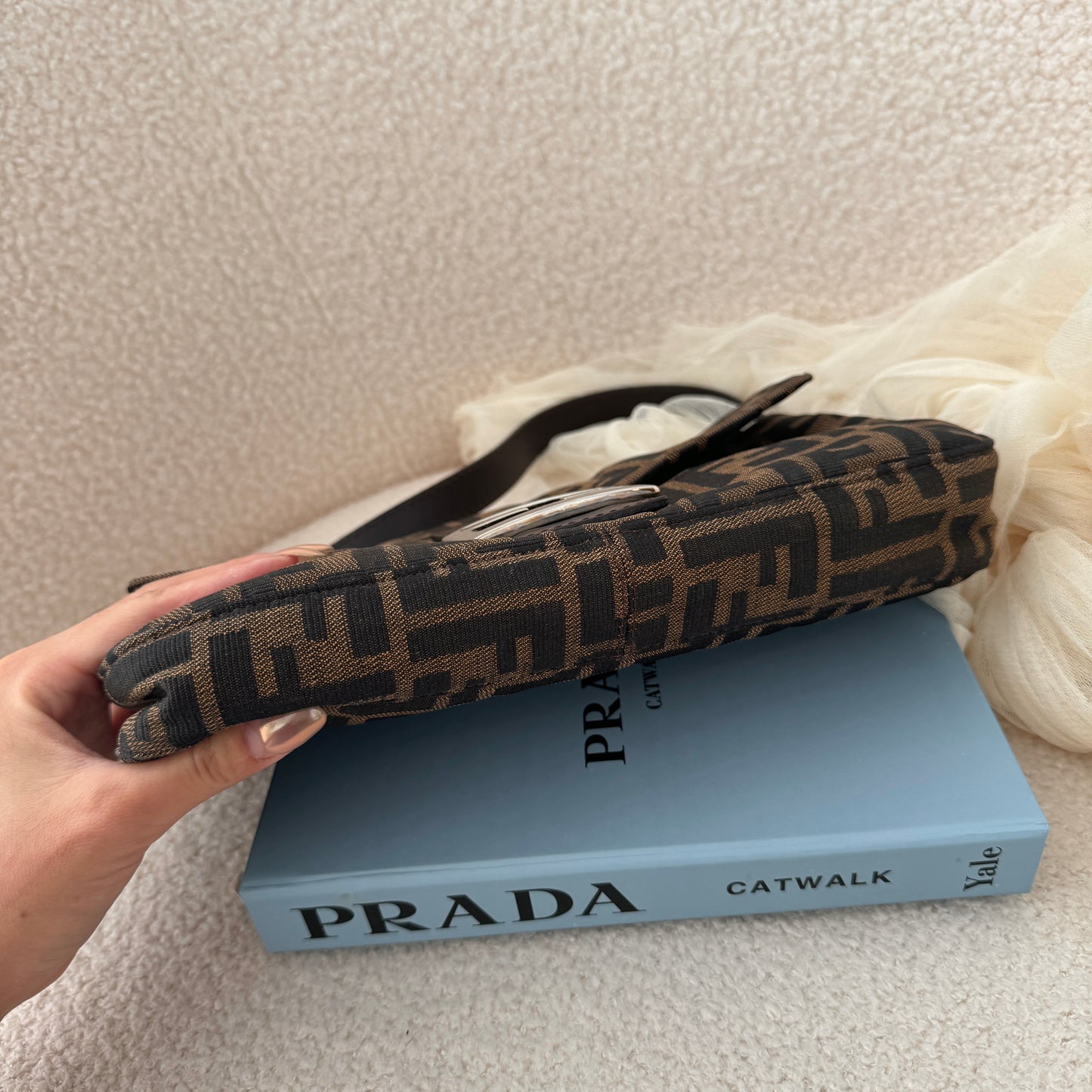 Fendi Zucca Mamma Baguette