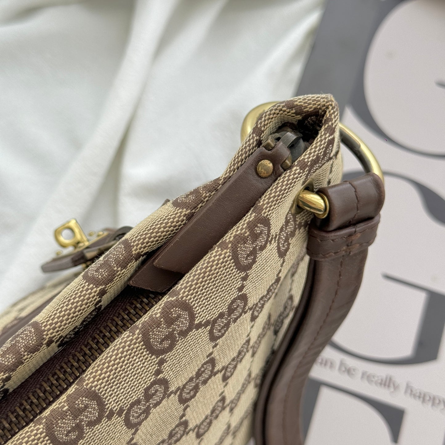 Gucci GG Canvas Monogram Shoulder Bag