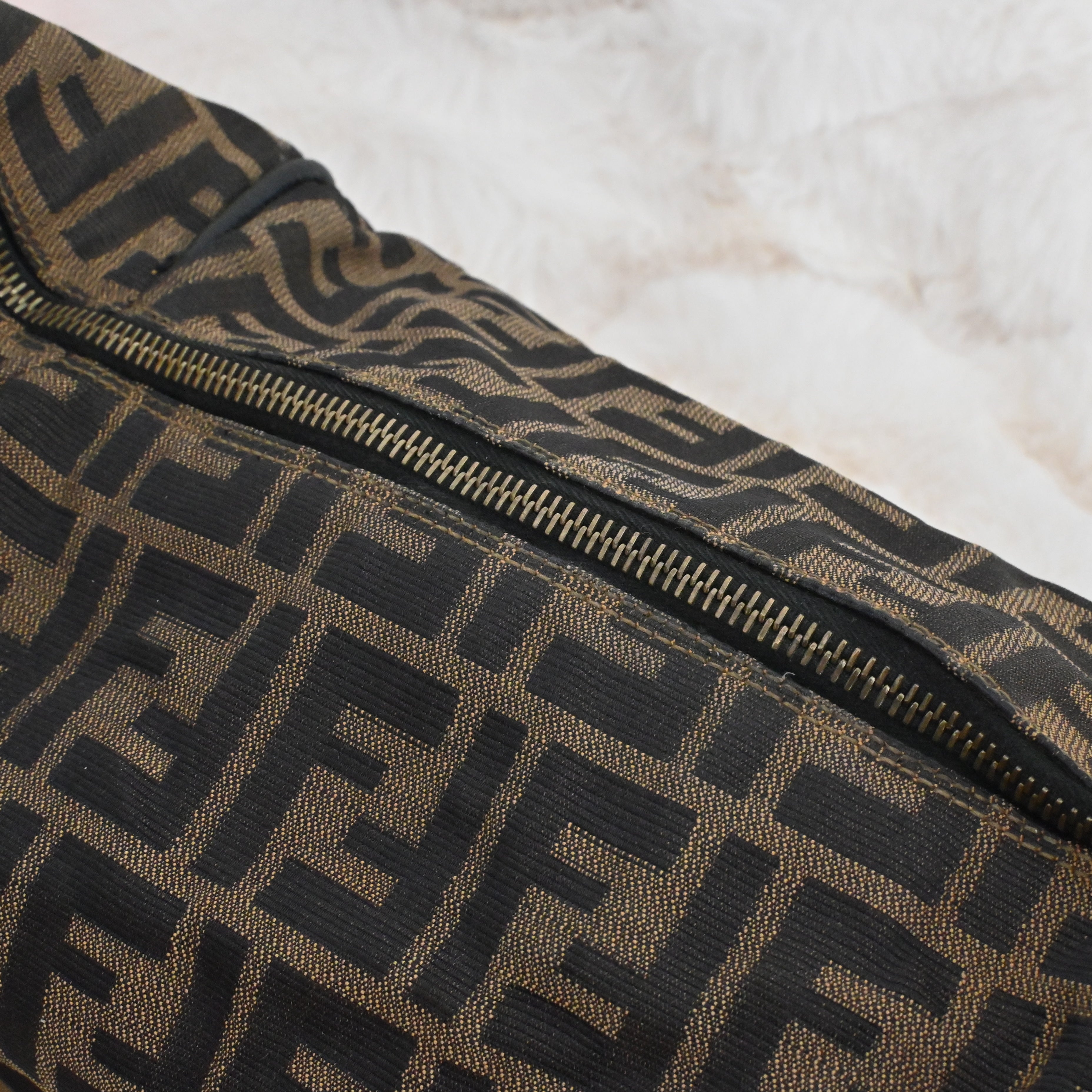 Fendi Zucca Monogram Lunchbox - Leluxe Vintage Sdn. Bhd.