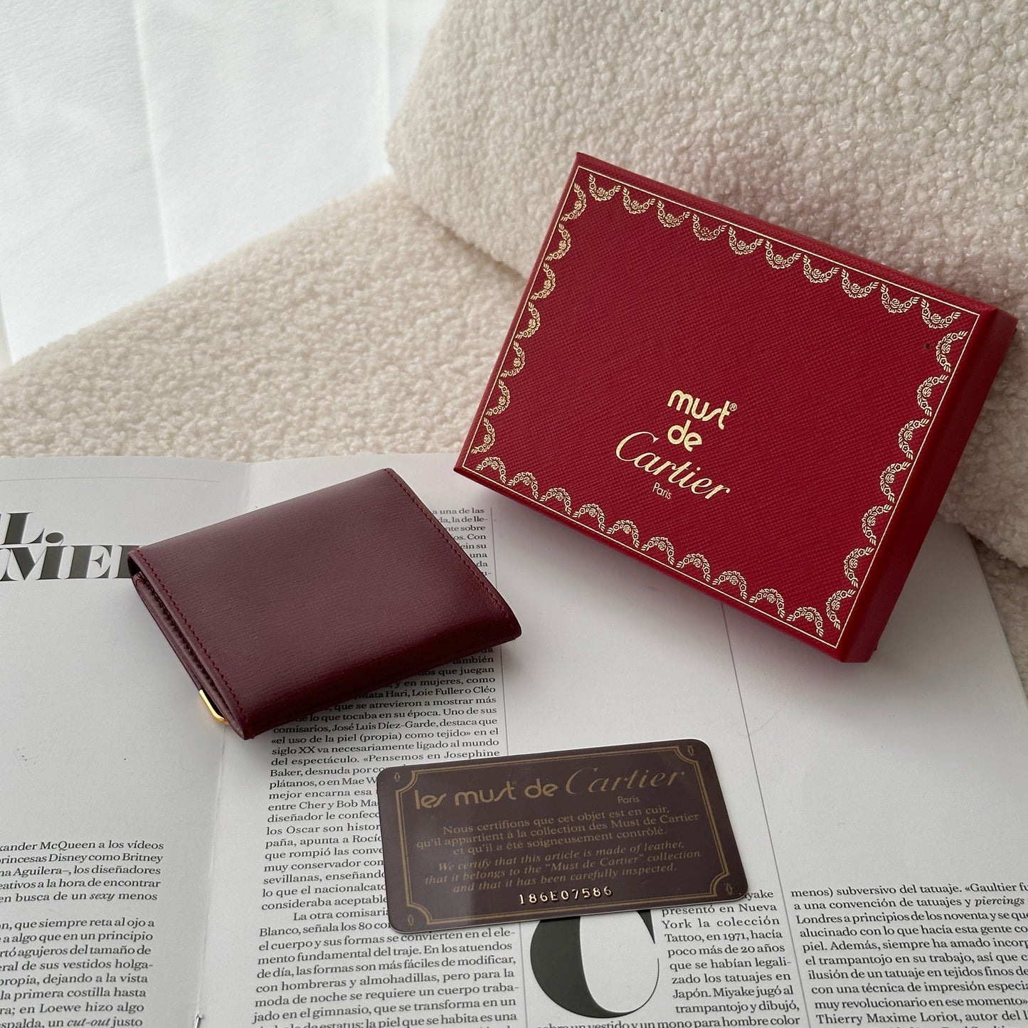 Cartier Must Line Coin Purse - Leluxe Vintage Sdn. Bhd.
