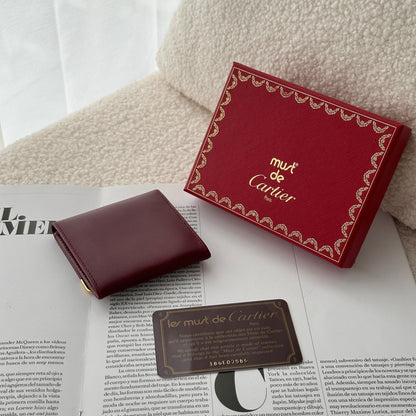 Cartier Must Line Coin Purse - Leluxe Vintage Sdn. Bhd.