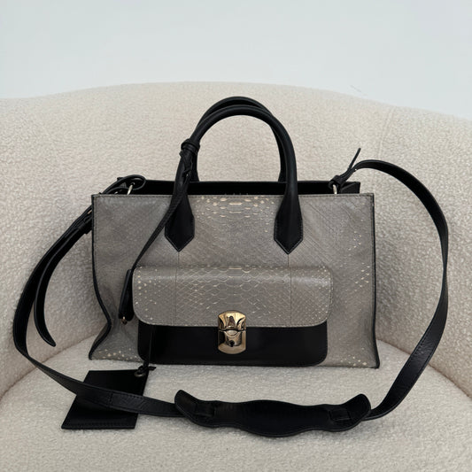 Balenciaga Padlock Python Bag - Leluxe Vintage Sdn. Bhd.