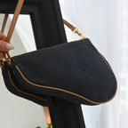 Dior Mini Saddle Denim Bag - Leluxe Vintage Sdn. Bhd.