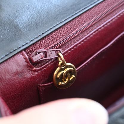 Chanel Top Handle Kelly Parent Flap Bag