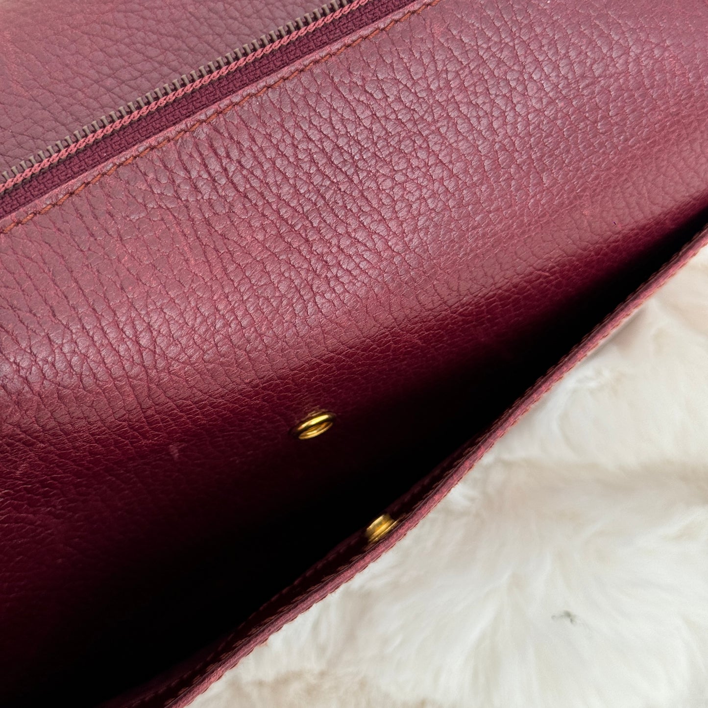 Must de Cartier Trinity Burgundy Lunchbox