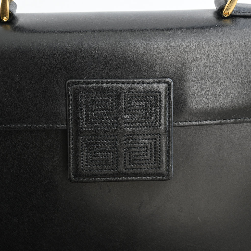 Givenchy 4G Top Handle Black Kelly - Leluxe Vintage Sdn. Bhd.