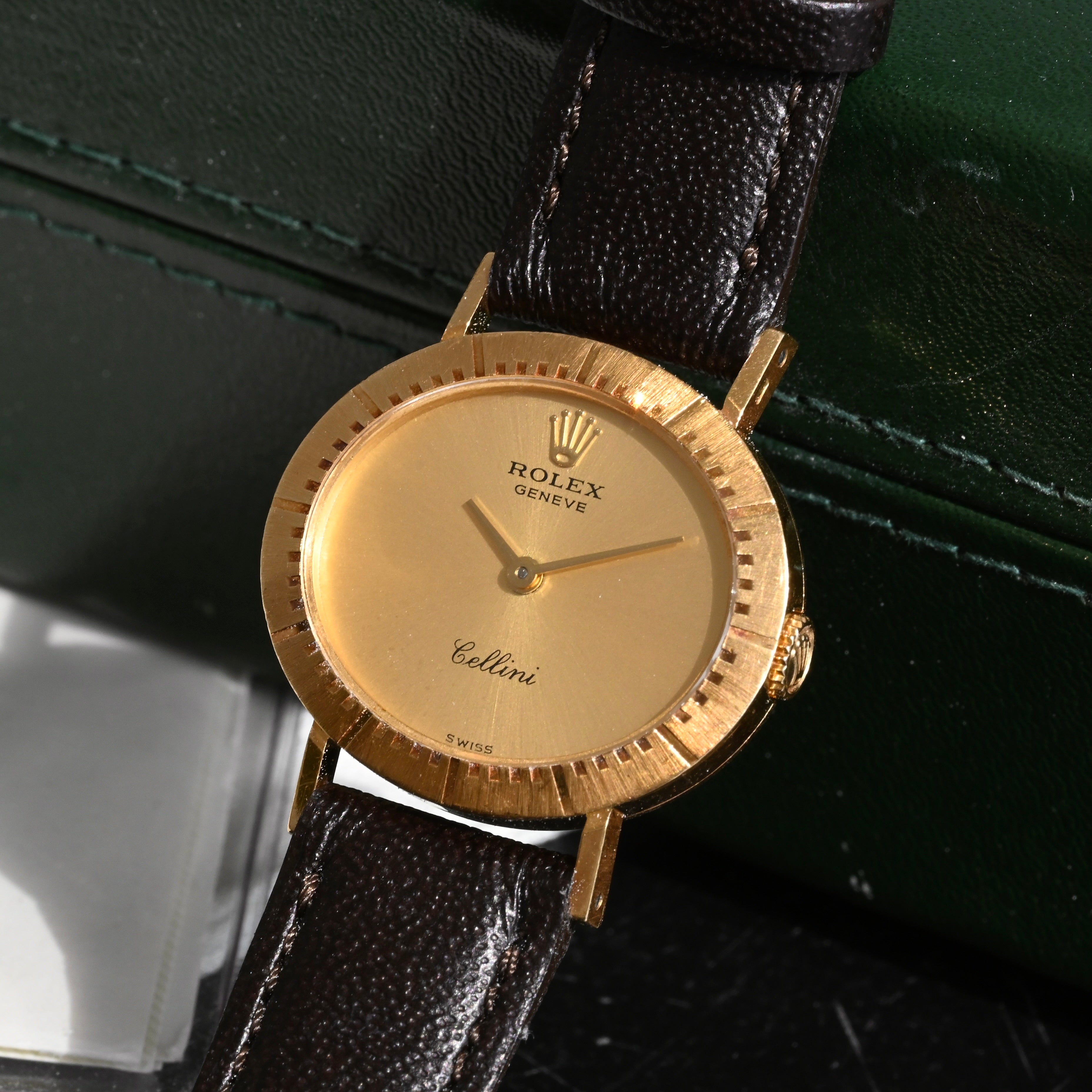 Rolex Cellini 4081 18K Yellow Gold - Leluxe Vintage Sdn. Bhd.