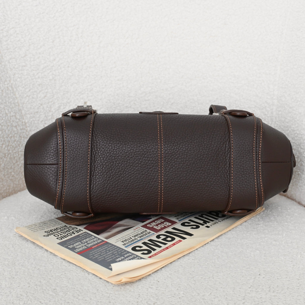Loewe Senda Brown Leather Handbag