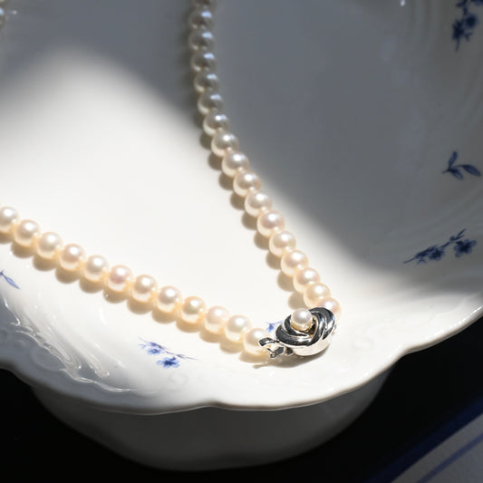 Tasaki Akoya Pearl Necklace 7mm
