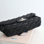 Chanel Lambskin Canebiers Net Flap Bag Small - Leluxe Vintage Sdn. Bhd.