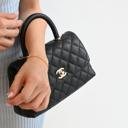 Chanel Coco Handle Small Caviar