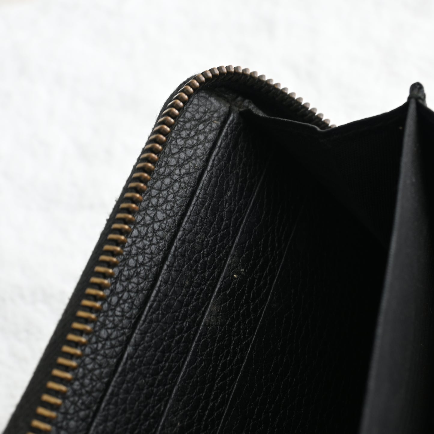 Gucci Print Zip Around Wallet