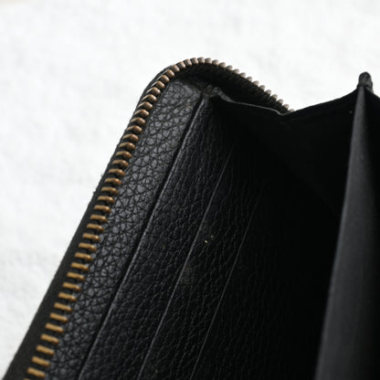 Gucci Print Zip Around Wallet