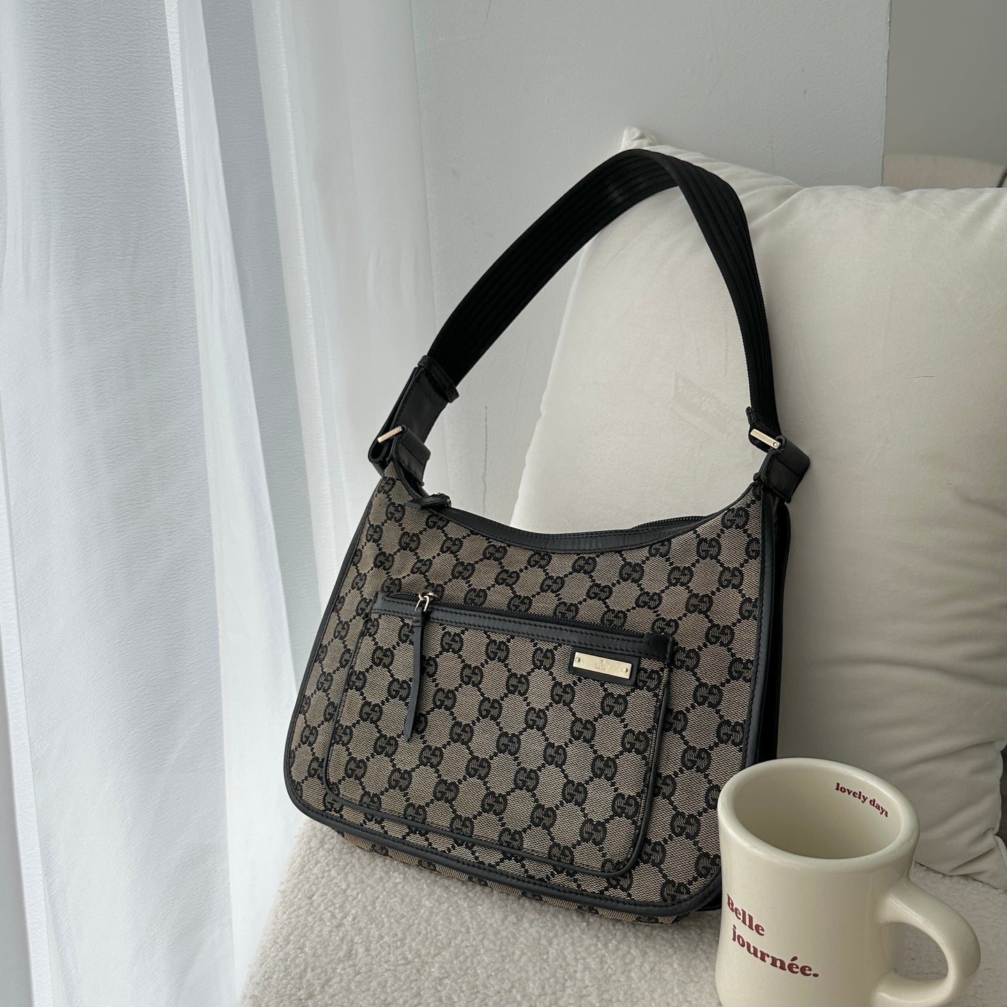 Gucci Monogram Shoulder Bag