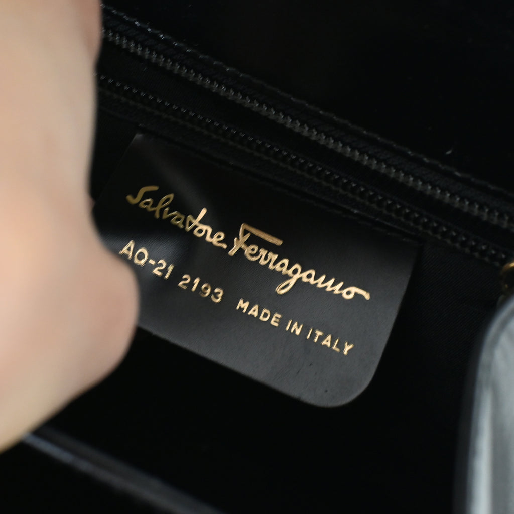 Salvatore Ferragamo Small Gancini Kelly - Leluxe Vintage Sdn. Bhd.