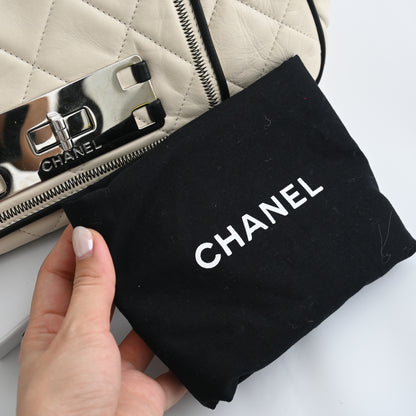 Chanel Matelasse Lambskin Chain Tote Bag 2.55 SHW