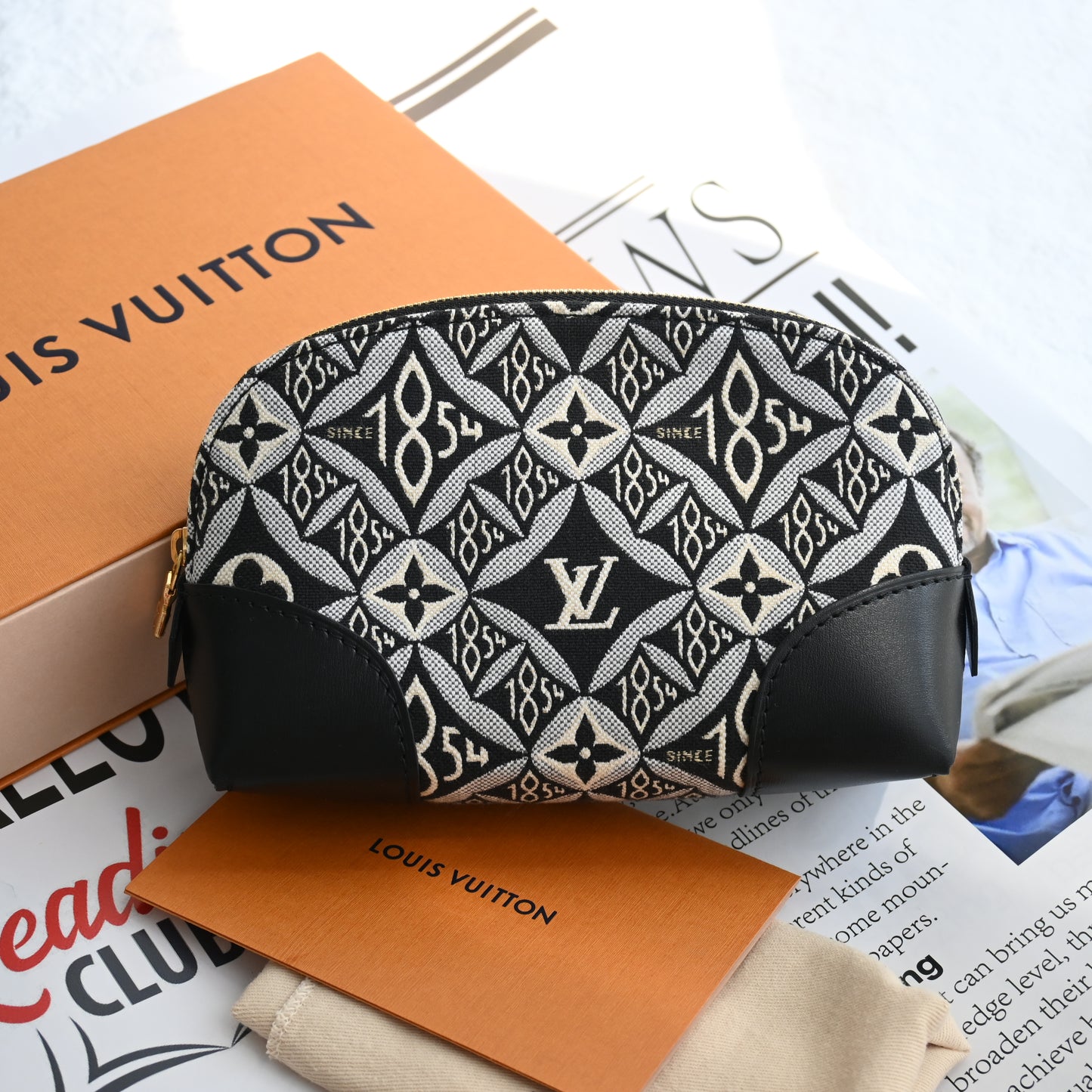 Louis Vuitton Jacquard Since 1854 Cosmetic Pouch