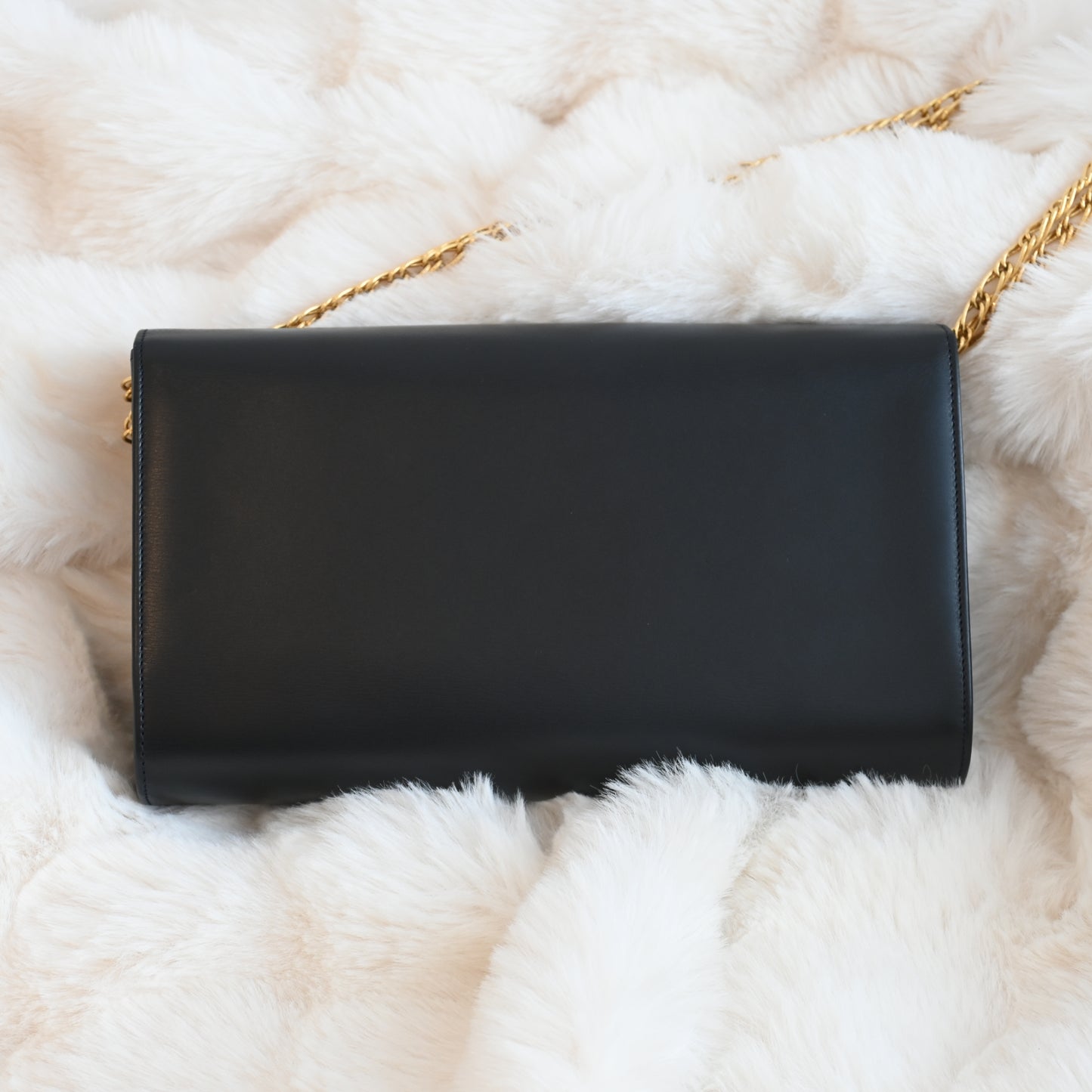 Cartier Sapphire Chain Shoulder Bag